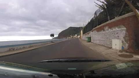 Driving around Video stock 153940932