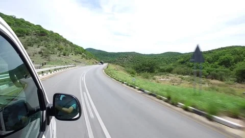 Driving around in Namibia. 動画素材 83311339