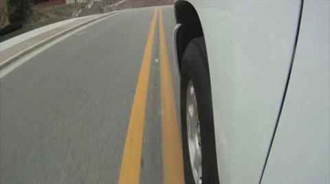 Driving around street level Видео 12017620