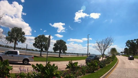 Driving Bayshore Blvd Stock-Footage 127366435