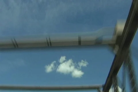 Driving Brooklyn  Bridge Stock Footage 514077