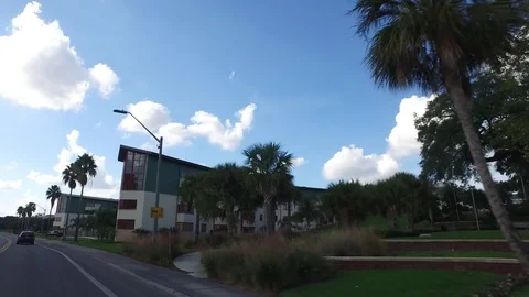 Driving by Building Stock Footage 70871868