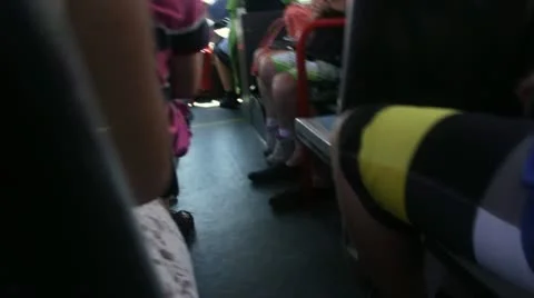 Driving On A Bus 스톡 동영상 11800438