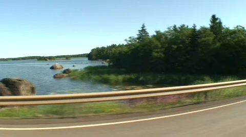 Driving car 17 Stock Footage 81304
