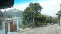 Driving car on cube stone street. Cosme Velho, Rio de Janeiro, Brazil HD Footage