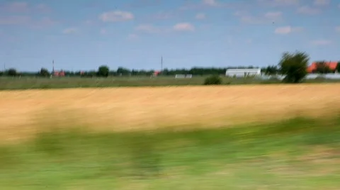 Driving car Stock Footage 458486