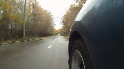 Driving Car Video stock 1059439