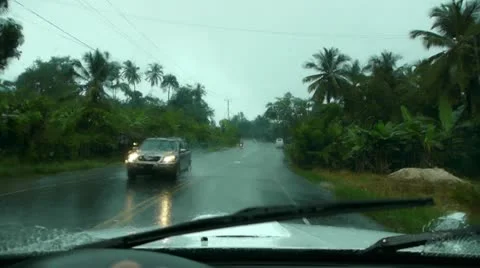 Driving a car Video stock 11844882