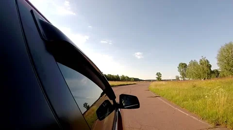 Driving a car Stock Footage 40051542