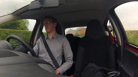 Driving A Car Stock Footage 46721889