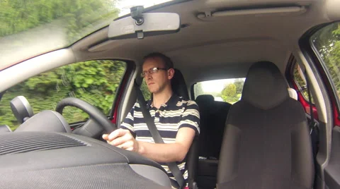 Driving A Car Stock Footage 46722020