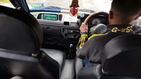 Driving a car Stock Footage 83635083