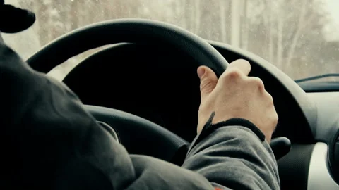 Driving a car. Stock Footage 101587980