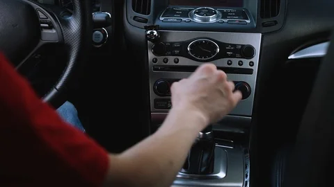 Driving the car Stock Footage 127111441