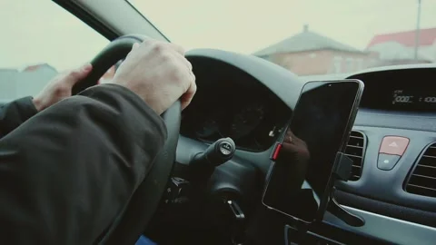 Driving the car Stock Footage 142607711