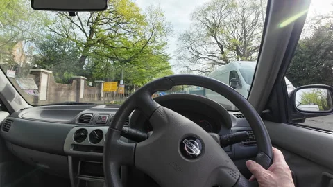 Driving a car. Stock Footage 272320397