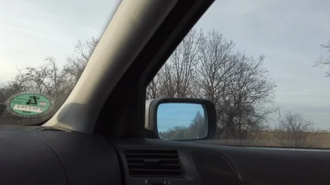 Driving a car on the German highway Video stock 104043336