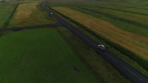 Driving Car in Iceland Stock Footage 202289367