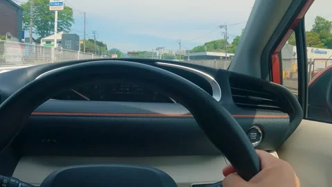 Driving a car, Part 2 Stock Footage 241154028