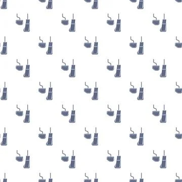 Driving car pedals pattern repeating on white background 库存插图