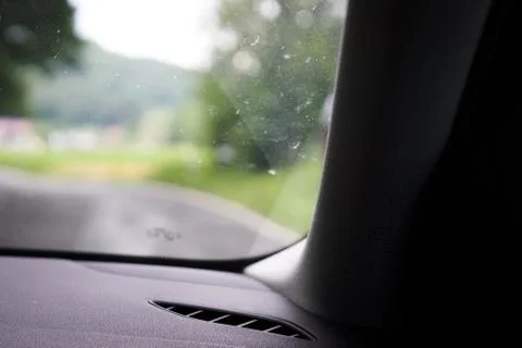 Driving a car Stock Photos