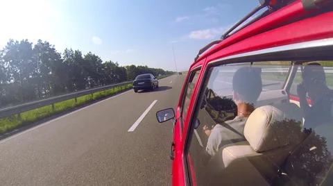 Driving a car POV. Left side reference. Stock Footage 40529750