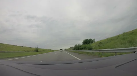 Driving a car in the rain. 動画素材 44272491
