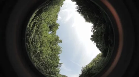 Driving Car Reflection Map Stock Footage 47826709