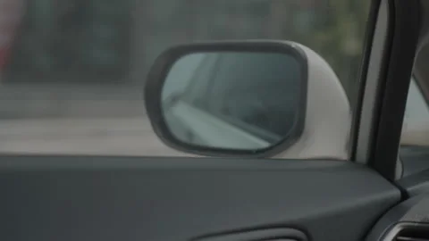 Driving a car on the road Stock Footage 305425371