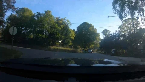 Driving in a car time lapse Stock Footage 106944964