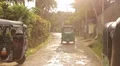 Driving cars in a rainy day in Sri Lanka HD Footage