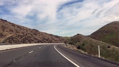 Driving in central California Stock Footage 147688216