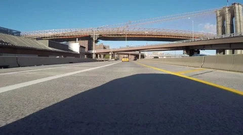 Driving -  Chase/Follow View Video stock 56468726