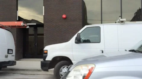 Driving in Chicago Streets Video stock 50158489