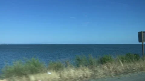 Driving On The Coast Stock Footage 149327074