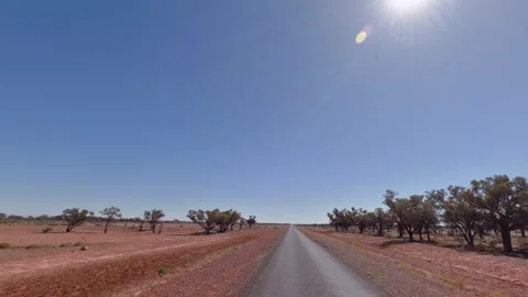 Driving Cooper Developmental Road - QLD Stock Footage 332103152