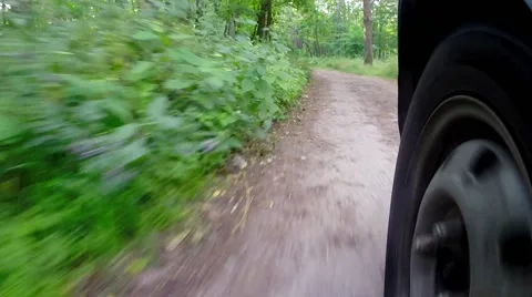 Driving At Country Road. Stock Footage 40062410