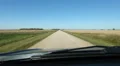 Driving on a country road in southern Manitoba, Canada. HD Footage
