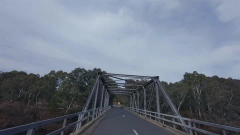 Driving - Crossing the Murray River at Jingellic Vídeos de archivo 331624349