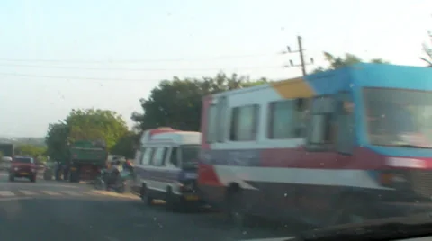 Driving Dar Es Salaam 2 库存影片 27763482