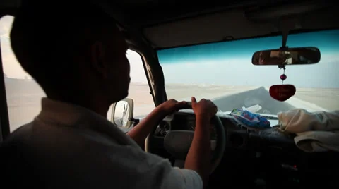 Driving in the desert, Egypt Vidéo 36709992
