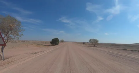 Driving desert hyperleapse 2 (2K) Stock Footage 200410708