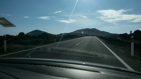 Driving the Desert Road Видео 101957099