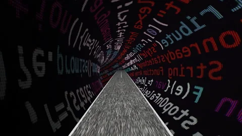 Driving to the digital world Stock Footage 170969455