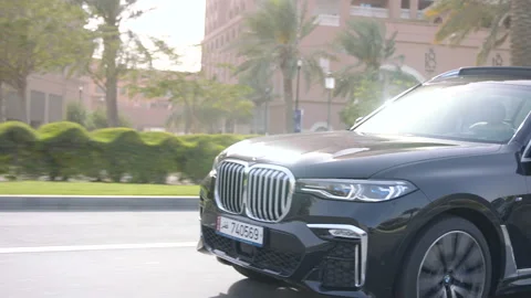 Driving in doha, Qatar Stock Footage 170819546