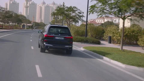 Driving in doha, Qatar Stock Footage 170819760