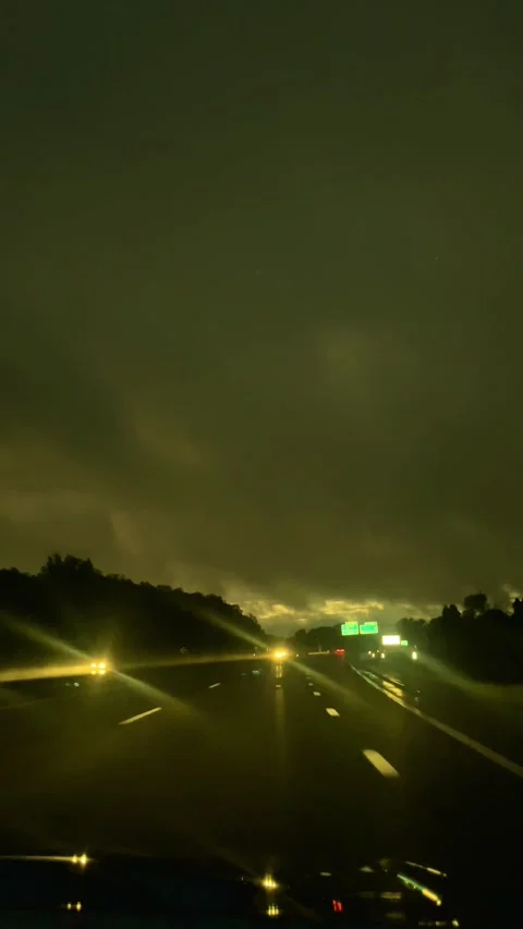 Driving down the highway Stock Footage 279519894