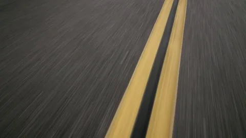 Driving Down Road 4k Vídeo Stock 74405381