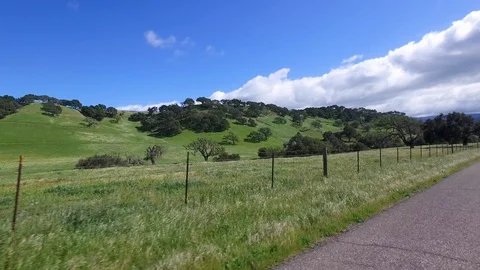 Driving down road driver POV Stock Footage 116149526