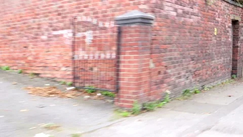 Driving Down A Street In The UK 스톡 동영상 139103991